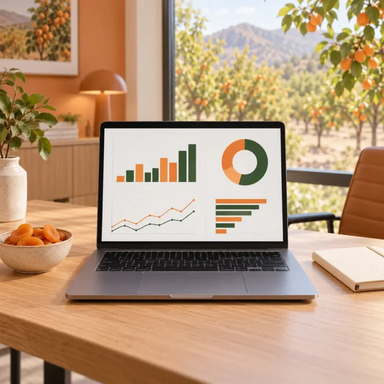 Ofiste dijital SEO analiz grafikleri — temsili görsel